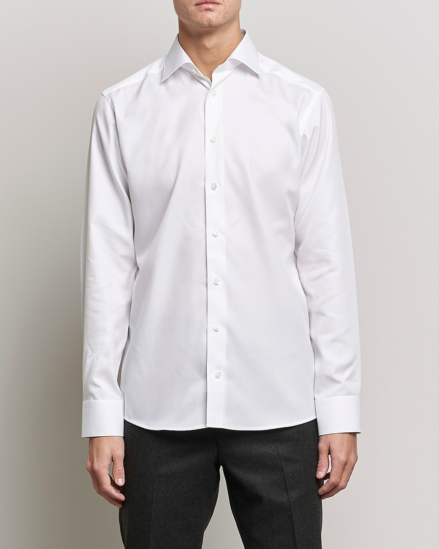 Herren | Hemden | Eton | Giza 45 Cotton Shirt White