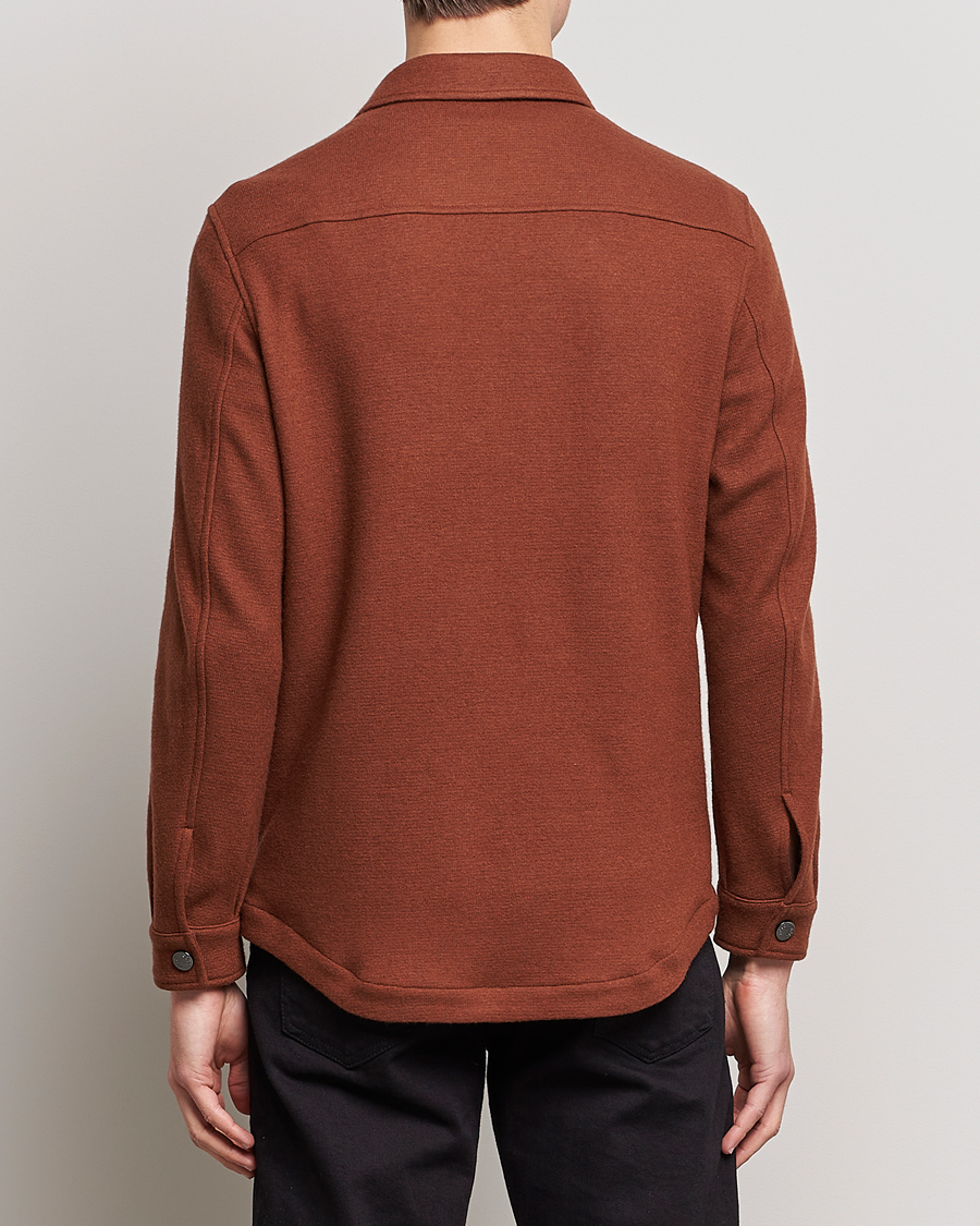 Herren | Hemden | BOSS BLACK | Carper Wool Overshirt Medium Brown