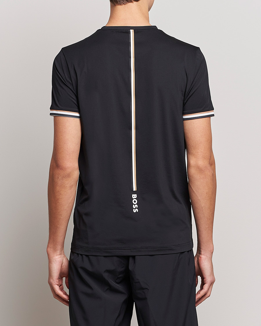 Herren | T-Shirts | BOSS GREEN | Performance MB Crew Neck T-Shirt Black