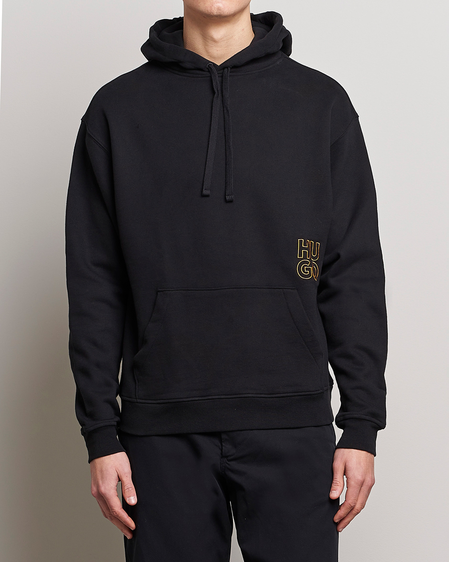 Herren | Pullover | HUGO | Dandrill Hoodie Black