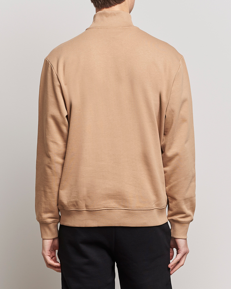 Herren | Pullover | HUGO | Durty Half Zip Sweater Medium Beige