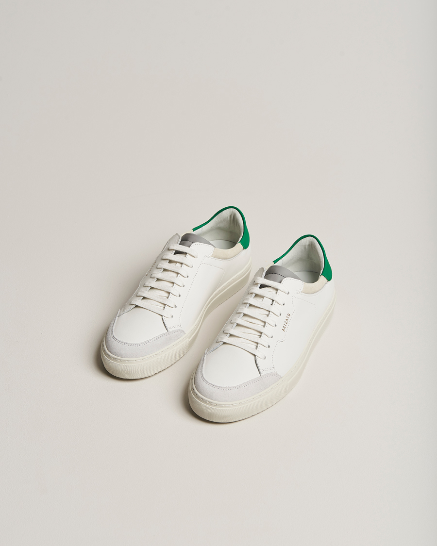 Herren | Axel Arigato Clean 180 Sneaker White/Green | Axel Arigato | Clean 180 Sneaker White/Green