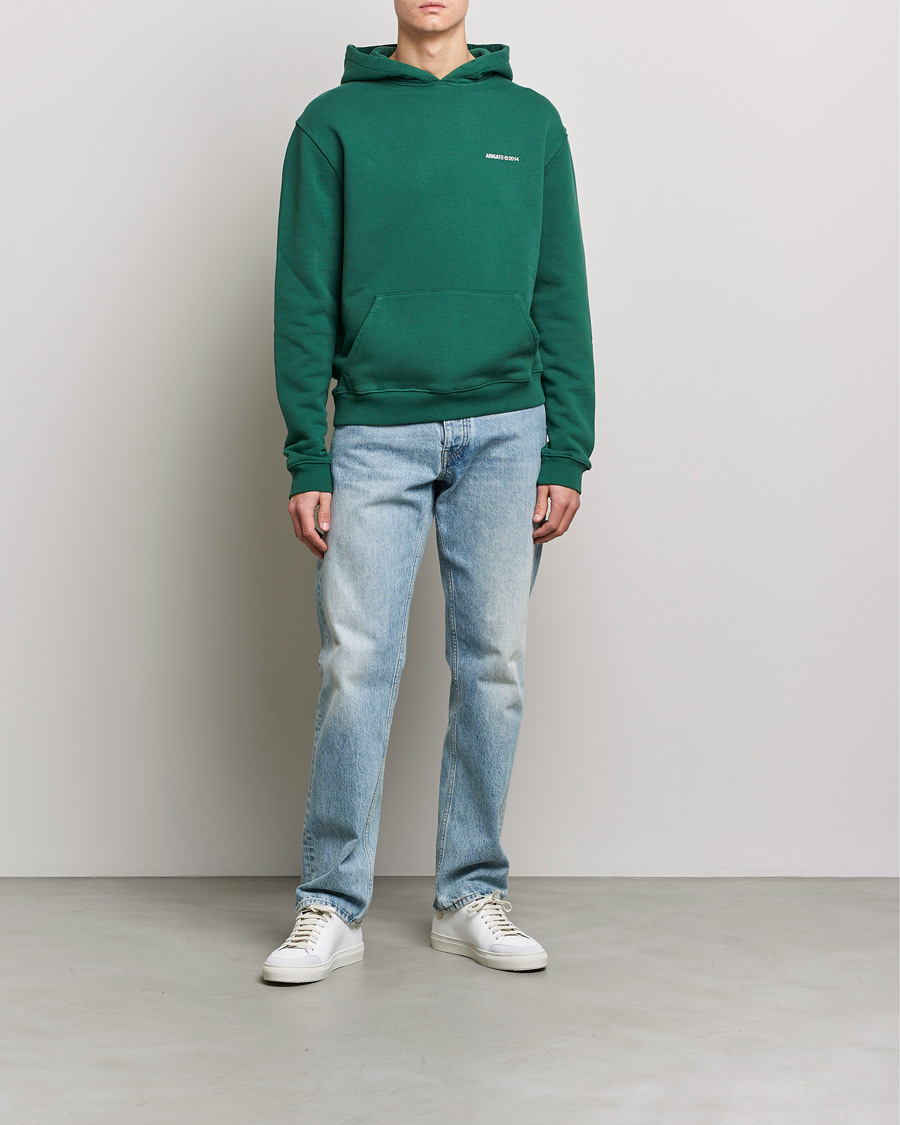 Herren | Pullover | Axel Arigato | Monogram Hoodie College Green