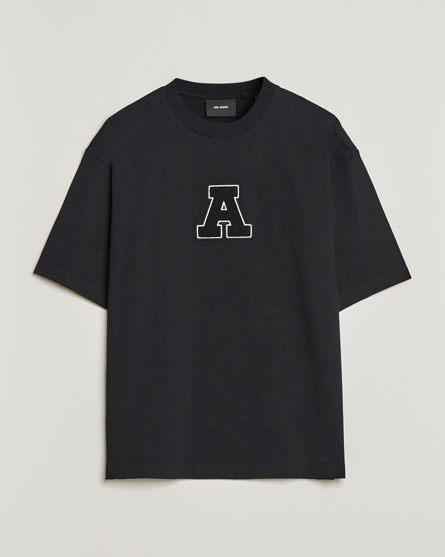 Herren | T-Shirts | Axel Arigato | College A T-Shirt Black