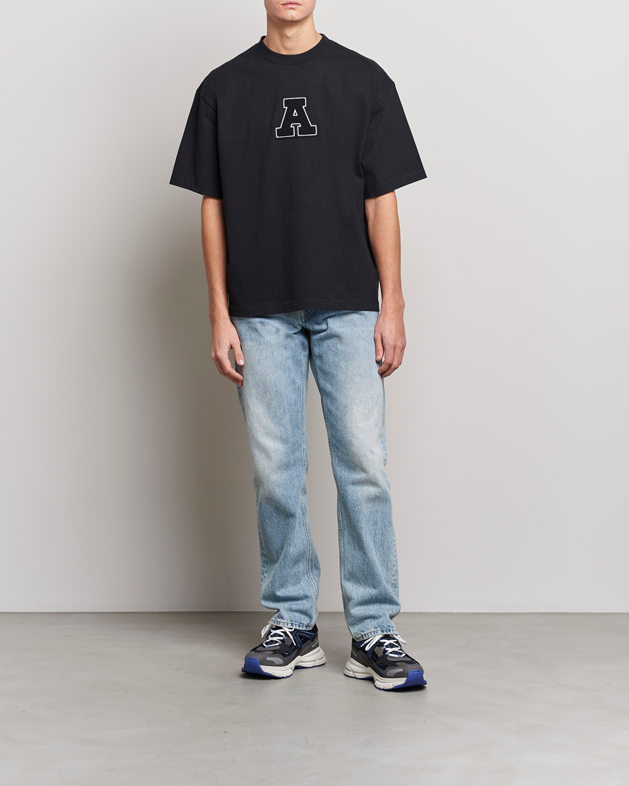 Herren | T-Shirts | Axel Arigato | College A T-Shirt Black
