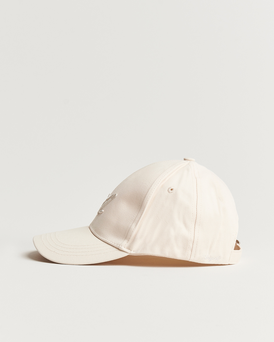 Herren | Axel Arigato Signature Cap Ecru/Black | Axel Arigato | Signature Cap Ecru/Black