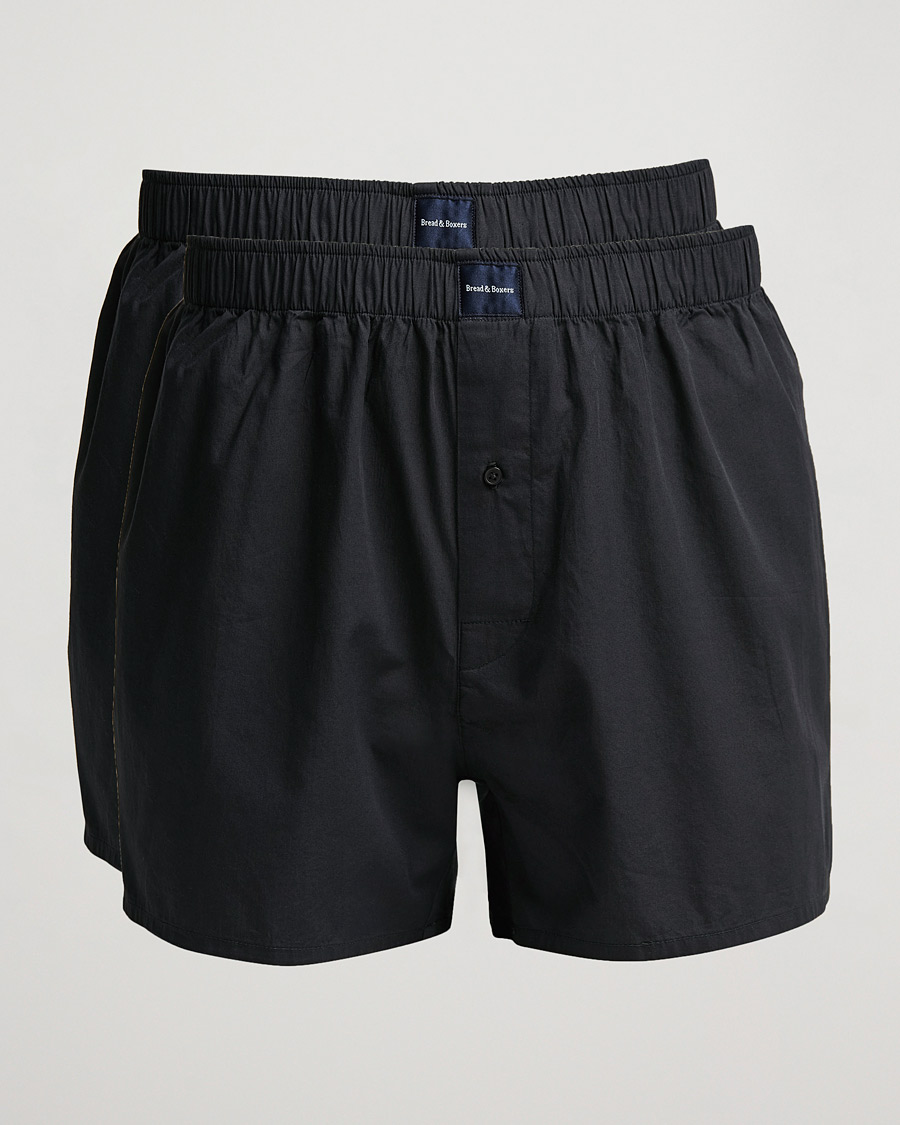 Herren | Unterwäsche | Bread & Boxers | 2-Pack Boxer Shorts Dark Navy