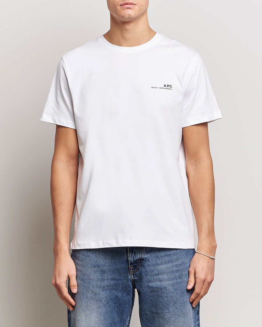 Herren | A.P.C. | A.P.C. | Item T-Shirt White