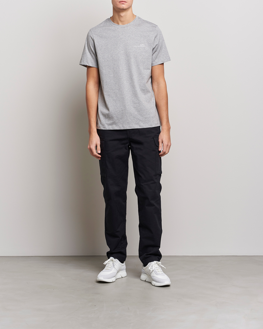 Herren | T-Shirts | A.P.C. | Item T-Shirt Heather Grey