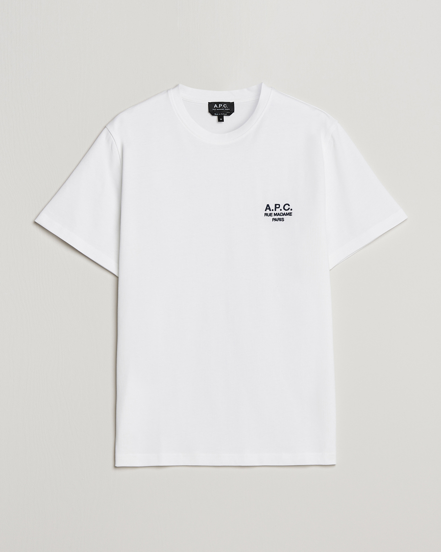 Herren | T-Shirts | A.P.C. | Raymond T-Shirt White