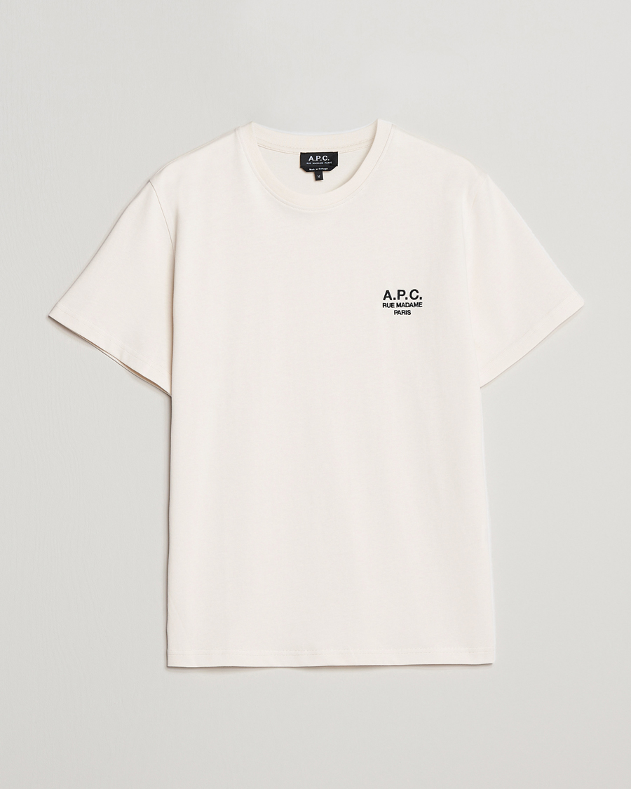 Herren | T-Shirts | A.P.C. | Raymond T-Shirt Off White