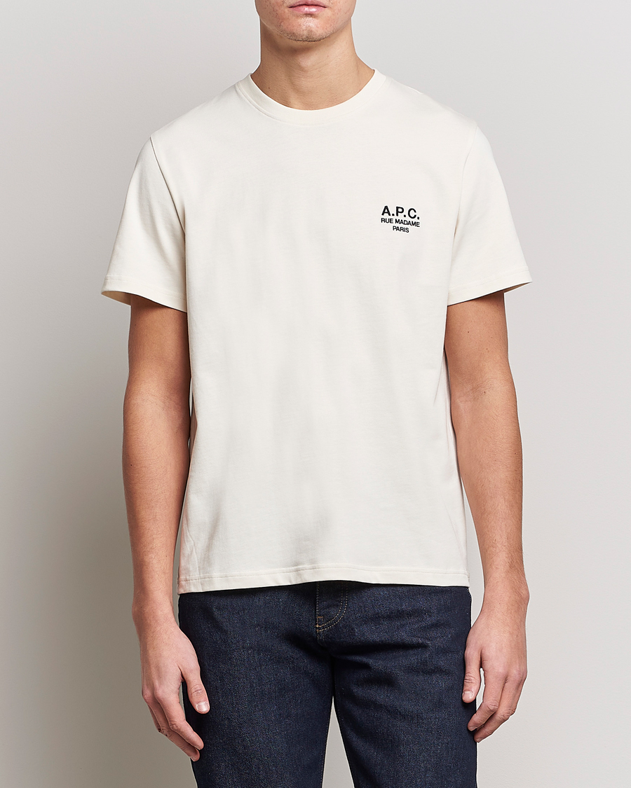 Herren | T-Shirts | A.P.C. | Raymond T-Shirt Off White