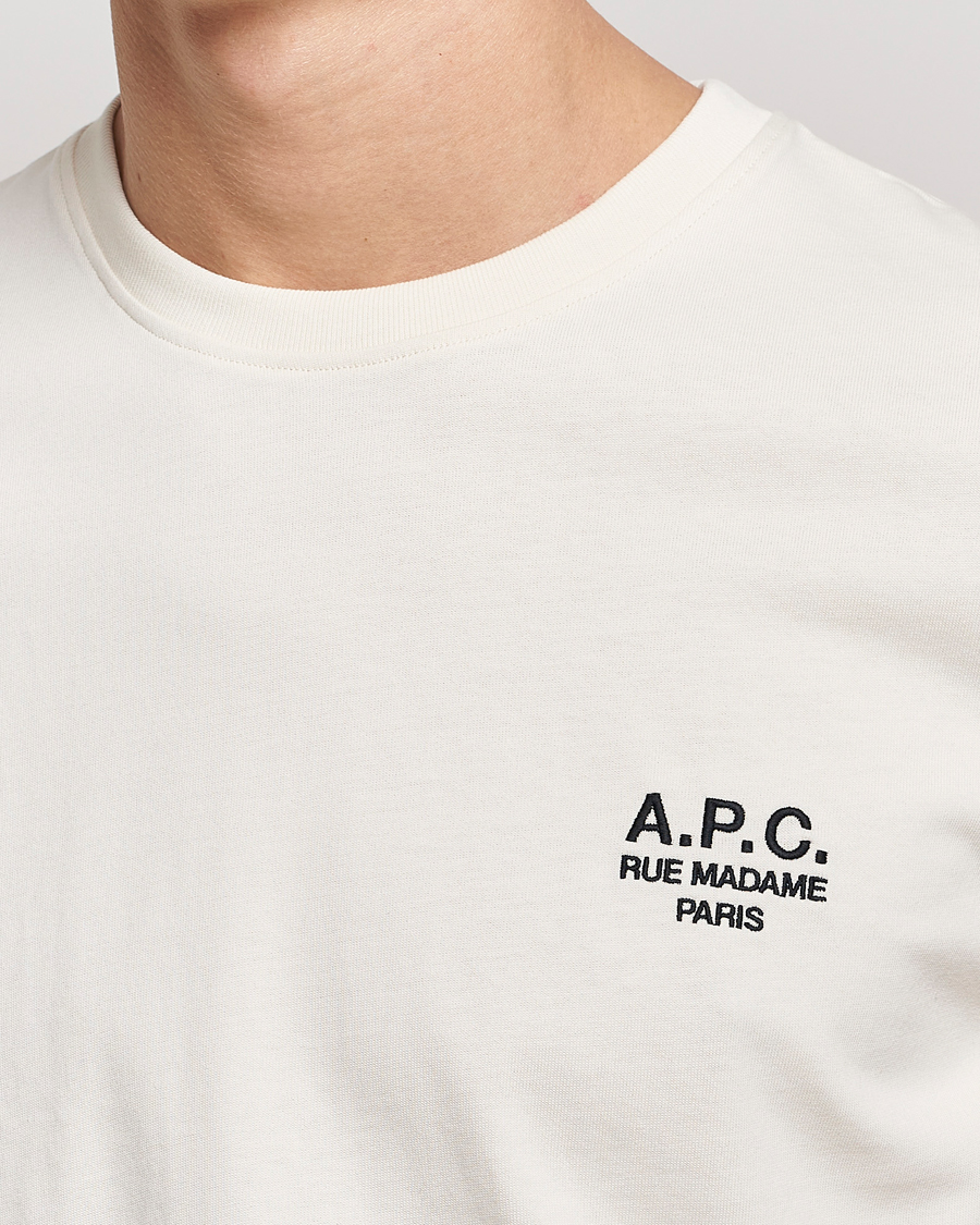 Herren | T-Shirts | A.P.C. | Raymond T-Shirt Off White
