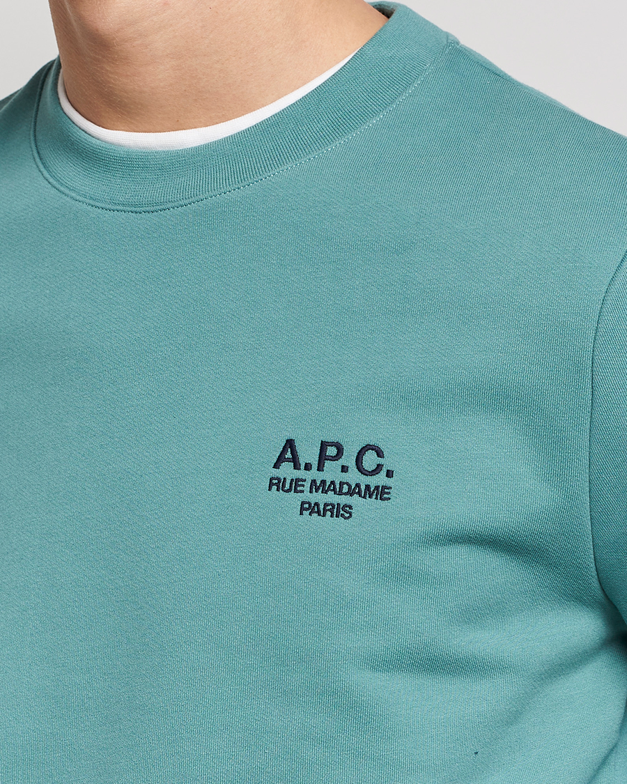 Herren | Pullover | A.P.C. | Rider Sweatshirt Green