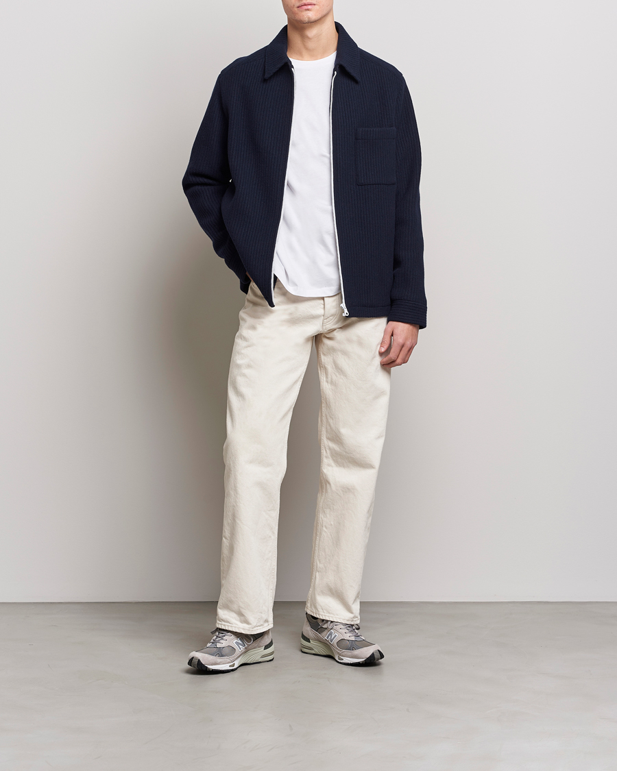 Herren | Jacken | A.P.C. | Wool Blouson Jacket Navy