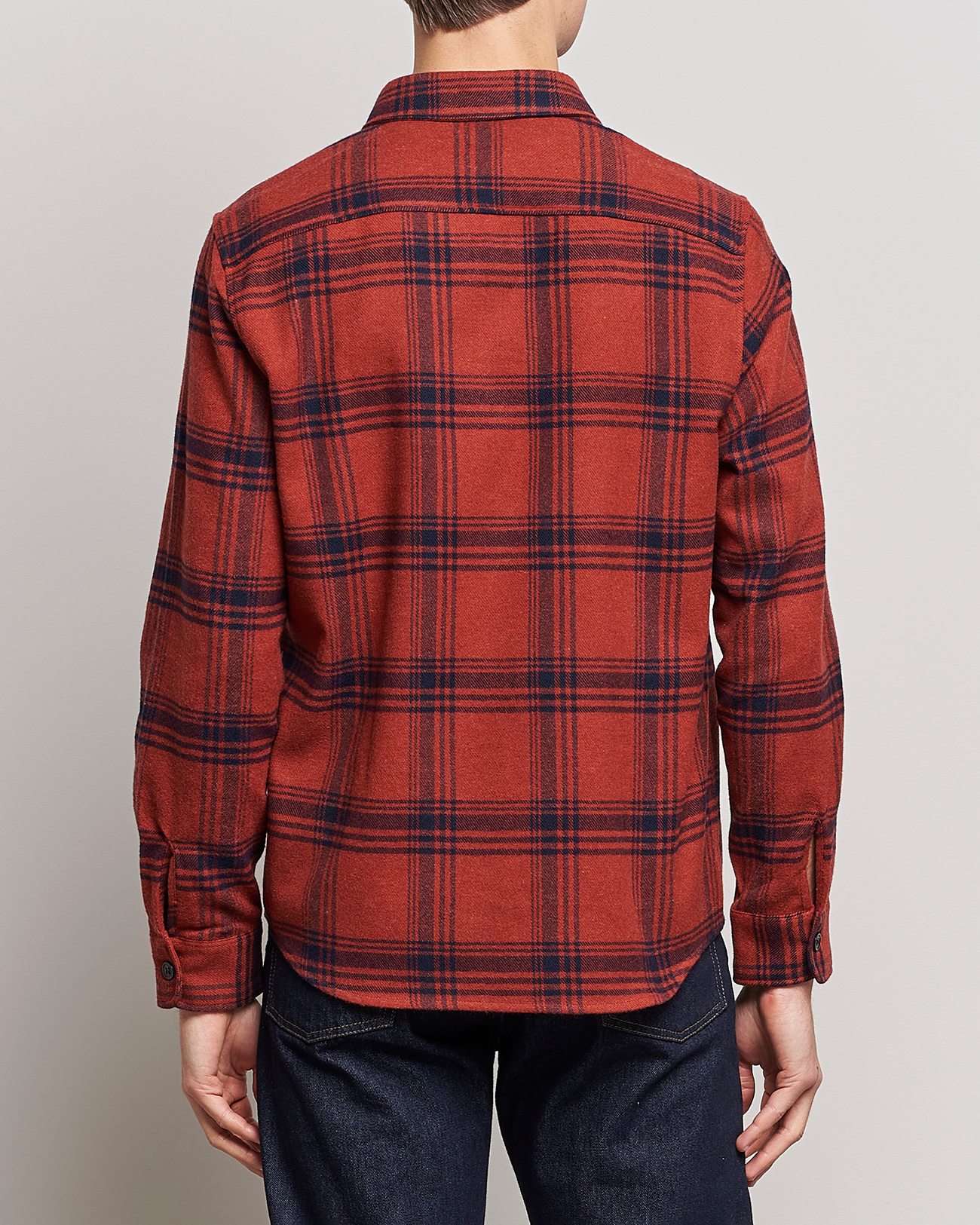 Herren | Hemden | A.P.C. | Trek Heavy Overshirt Brick Red