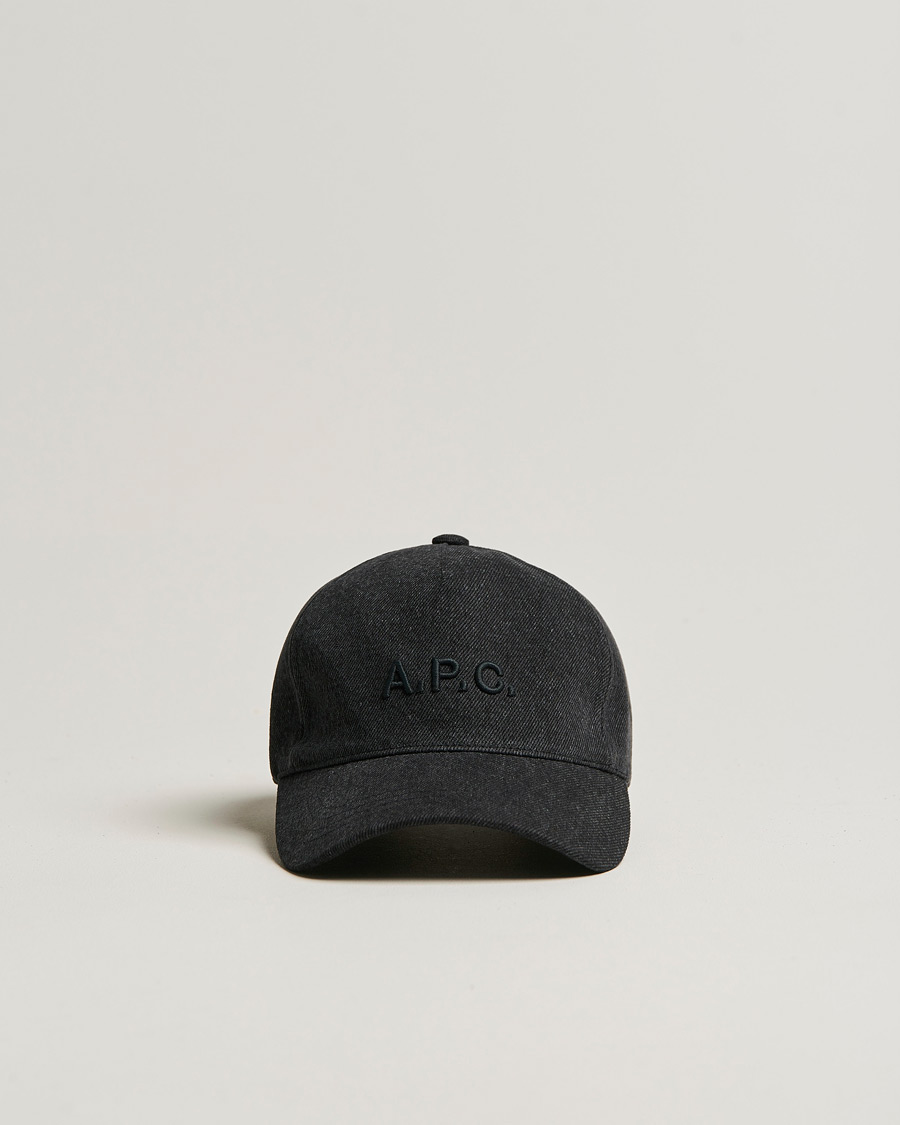 Herren | A.P.C. Baseball Cap Black | A.P.C. | Baseball Cap Black