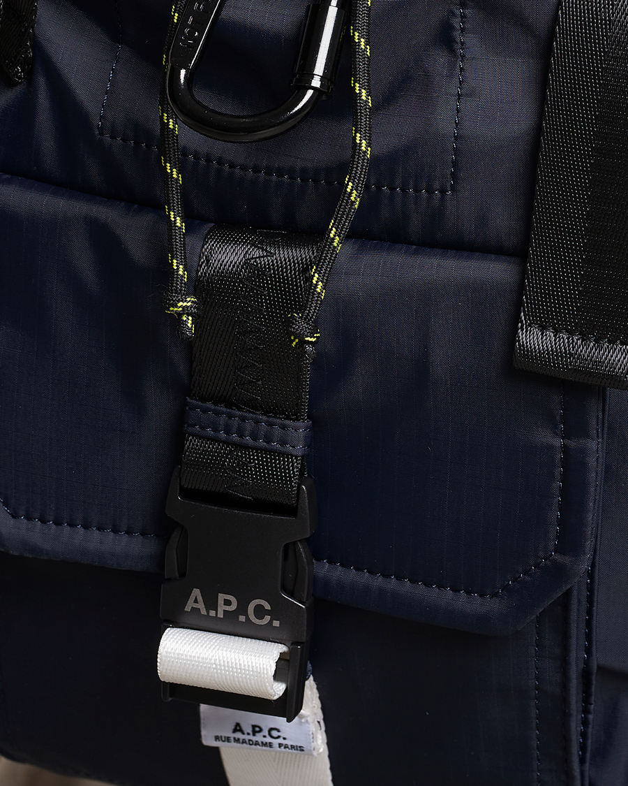 Herren | A.P.C. Trek Backpack Dark Navy | A.P.C. | Trek Backpack Dark Navy