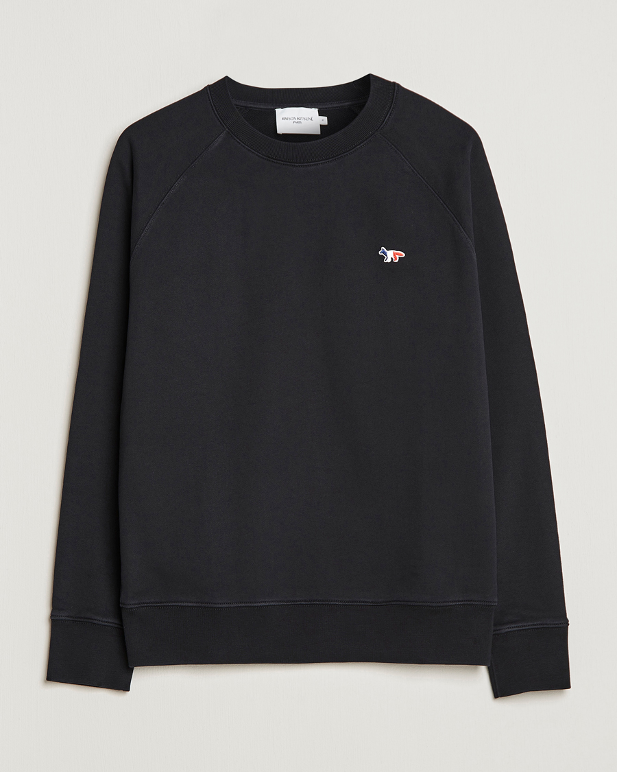 Herren | Pullover | Maison Kitsuné | Tricolor Fox Sweatshirt Black