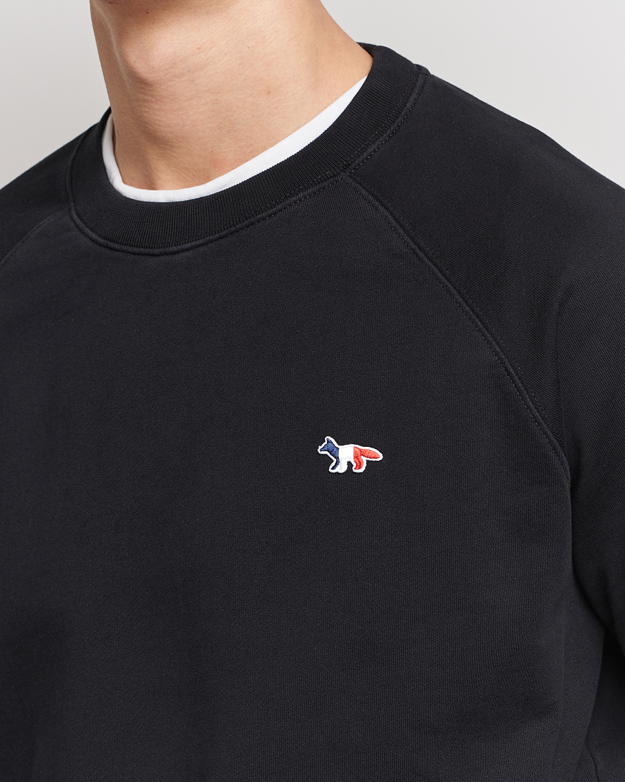 Herren | Pullover | Maison Kitsuné | Tricolor Fox Sweatshirt Black