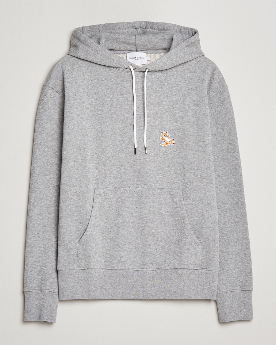 Herren | Pullover | Maison Kitsuné | Chillax Fox Hoodie Light Grey