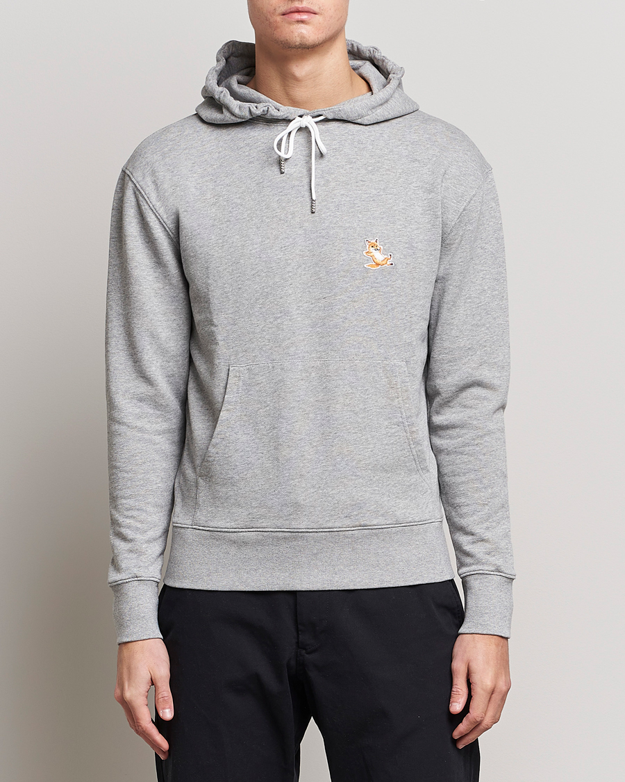 Herren | Pullover | Maison Kitsuné | Chillax Fox Hoodie Light Grey