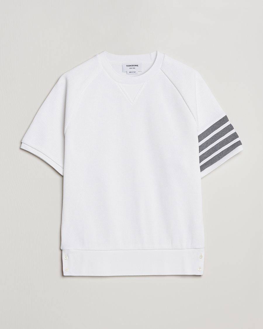 Herren | T-Shirts | Thom Browne | Short Sleeve Sweatshirt White