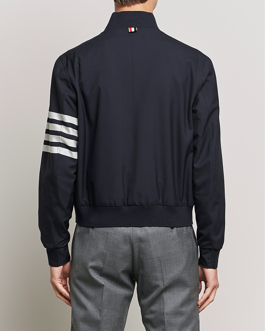 Herren | Jacken | Thom Browne | 4-Bar Blouson Jacket Navy