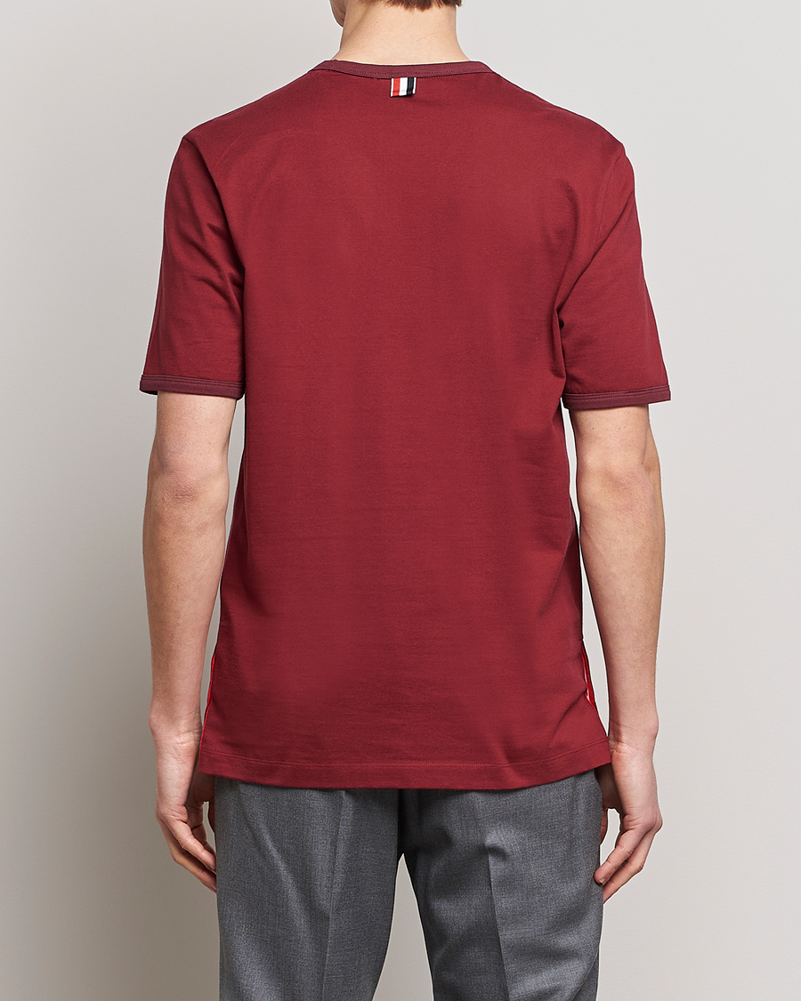 Herren | T-Shirts | Thom Browne | Jersey T-Shirt Burgundy