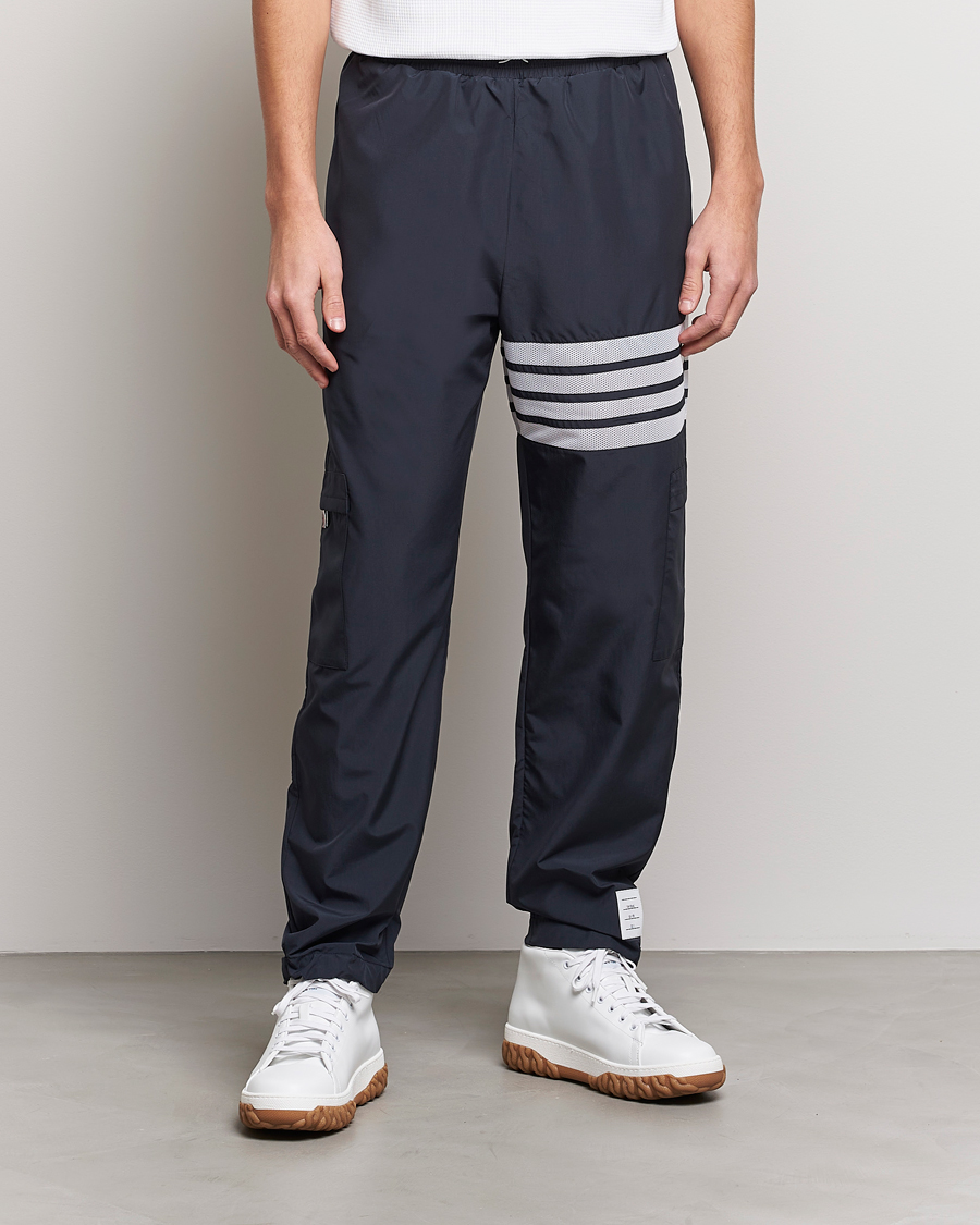 Herren | Hosen | Thom Browne | Packable Ripstop Trousers Navy