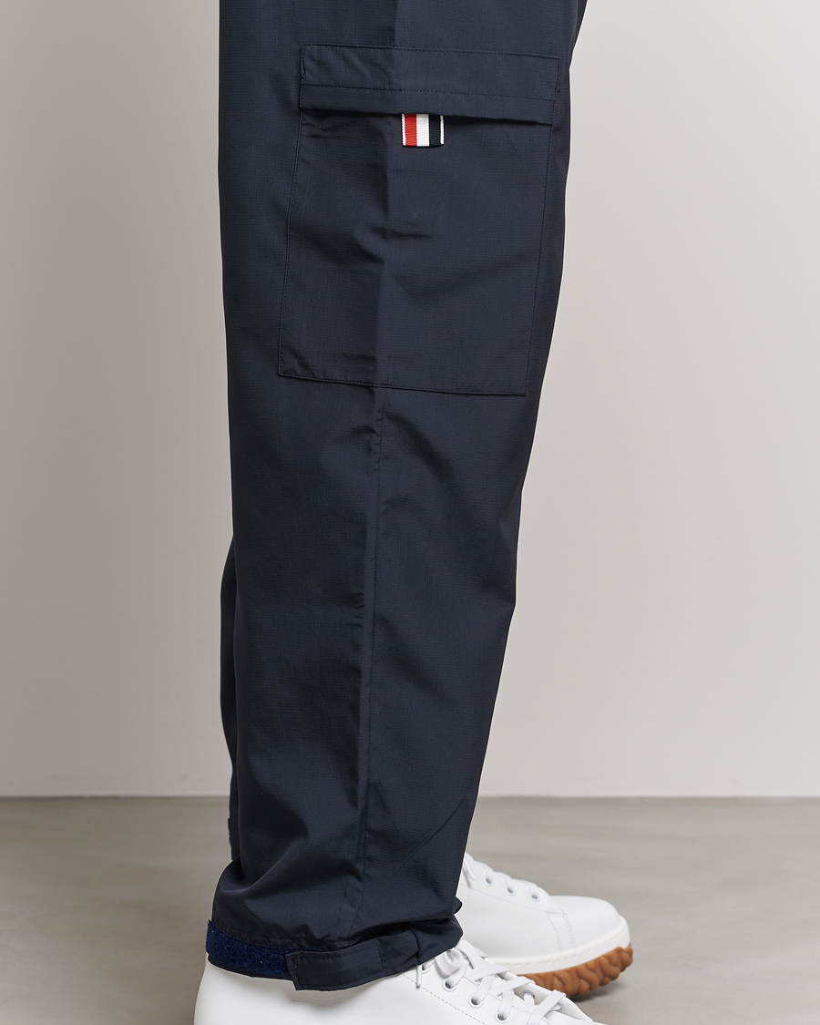 Herren | Hosen | Thom Browne | Packable Ripstop Trousers Navy