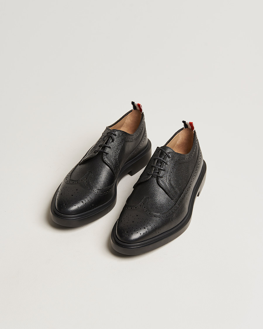 Herren | Thom Browne Longwing Brogues Black | Thom Browne | Longwing Brogues Black