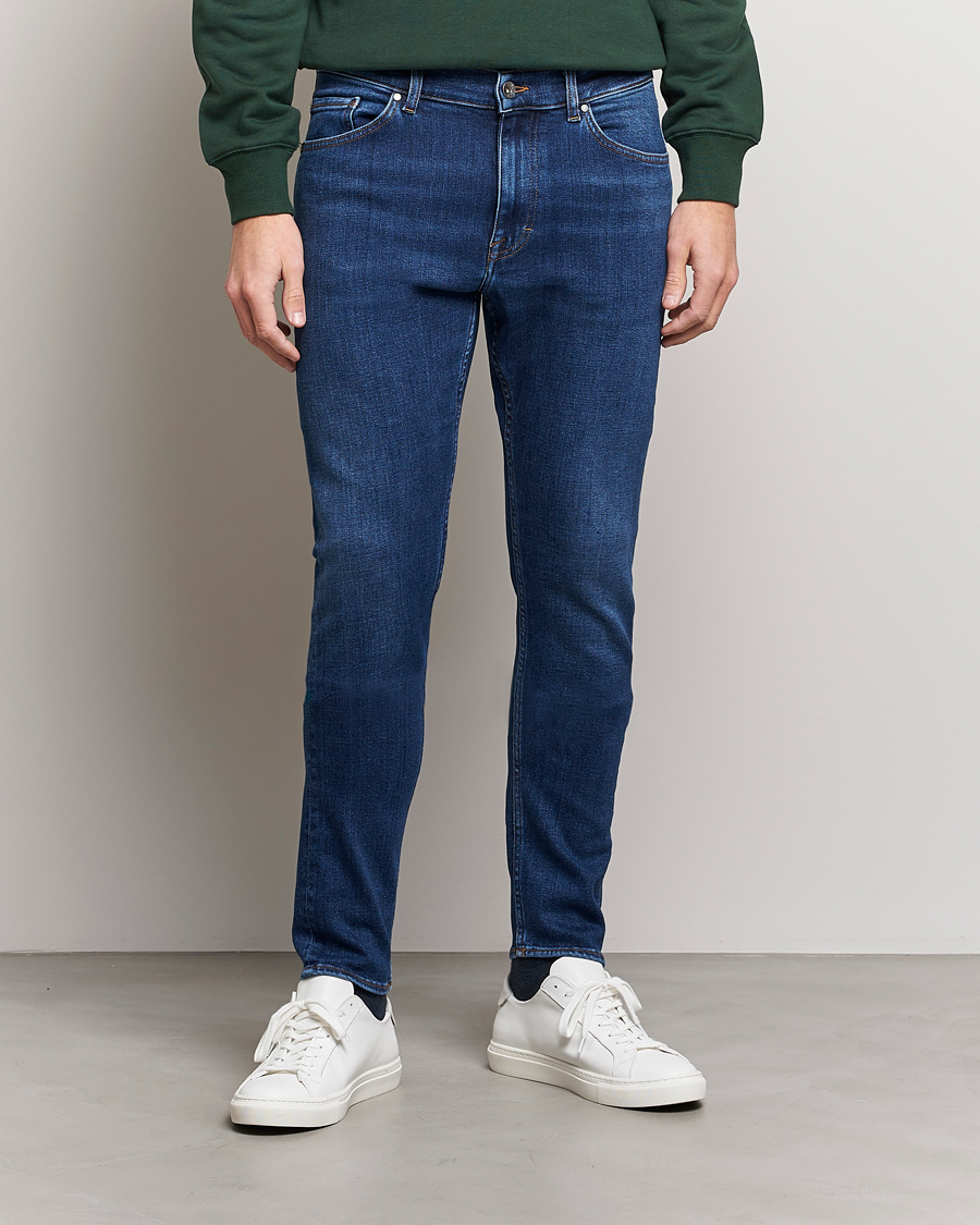 Herren | Jeans | Tiger of Sweden | Evolve Organic Cotton Jeans Medium Blue