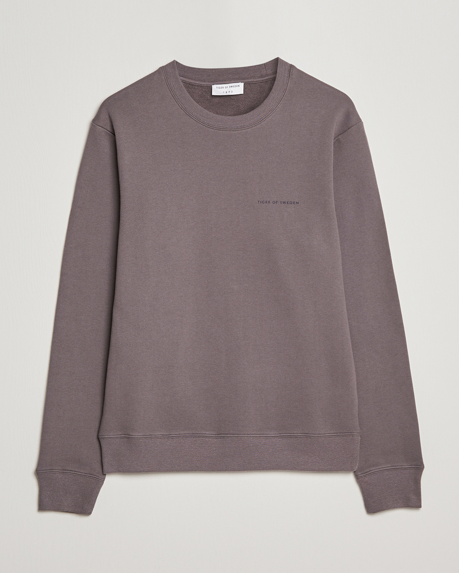 Herren | Pullover | Tiger of Sweden | Emerson Cotton Sweatshirt Ash Grey