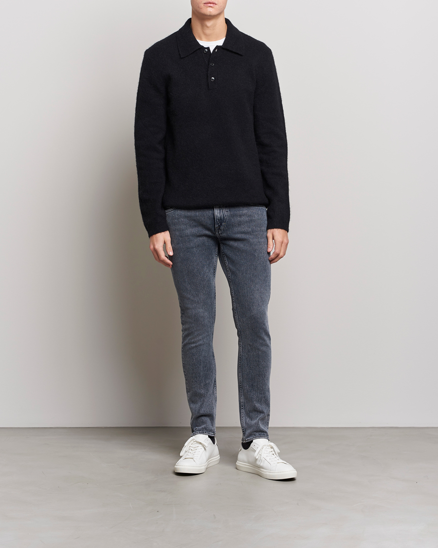 Herren | Pullover | Tiger of Sweden | Taylen Alpacka Knitted Pique Black