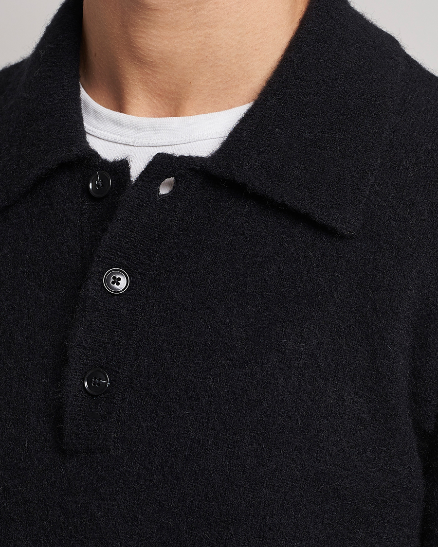 Herren | Pullover | Tiger of Sweden | Taylen Alpacka Knitted Pique Black