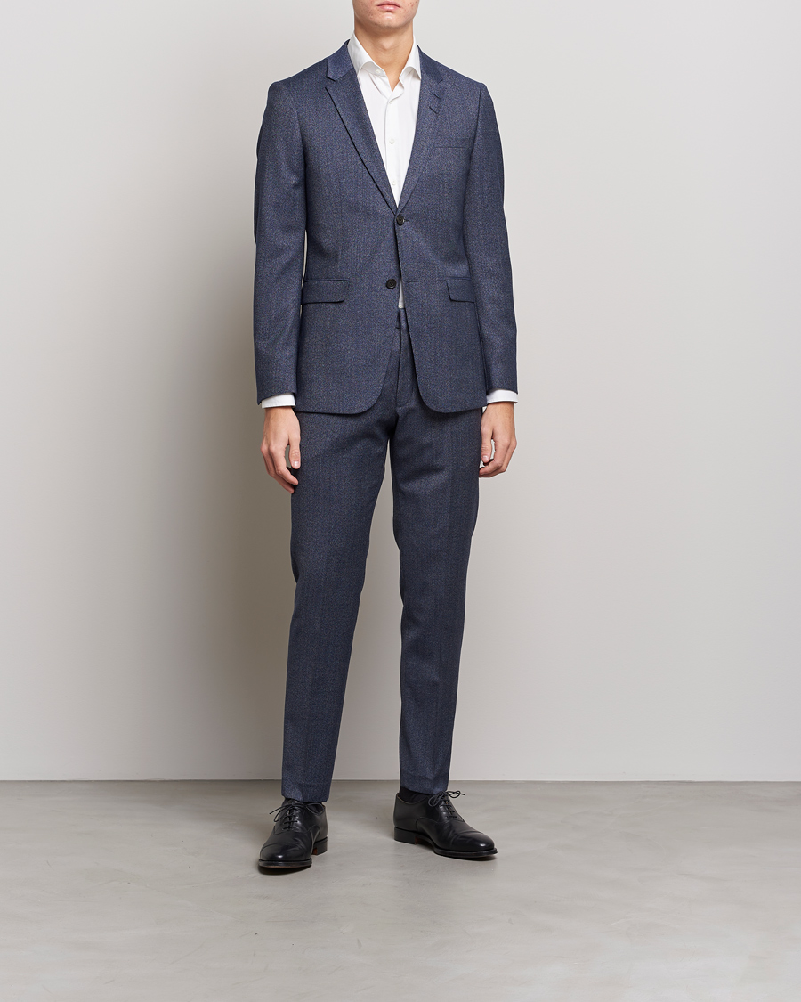 Herren | Sakkos | Tiger of Sweden | Jerretts Wool Blazer Dusty Blue