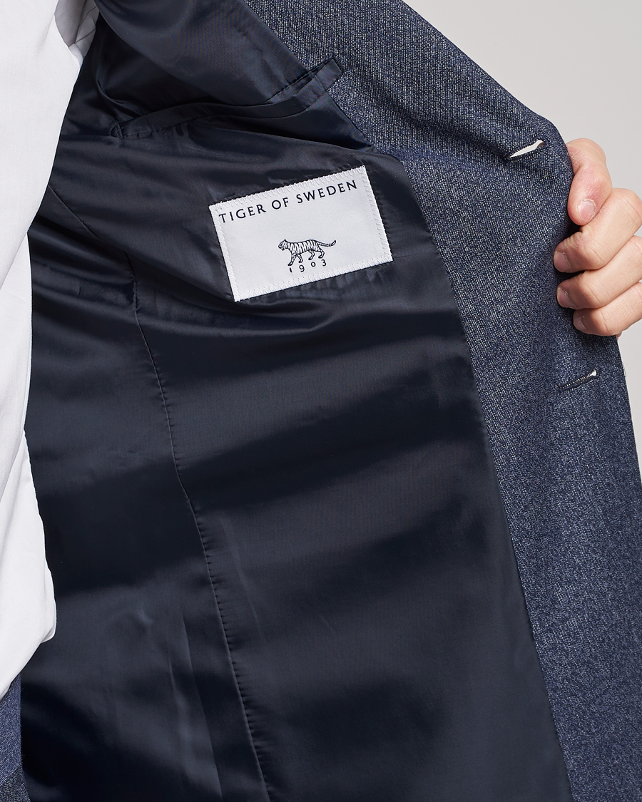 Herren | Sakkos | Tiger of Sweden | Jerretts Wool Blazer Dusty Blue