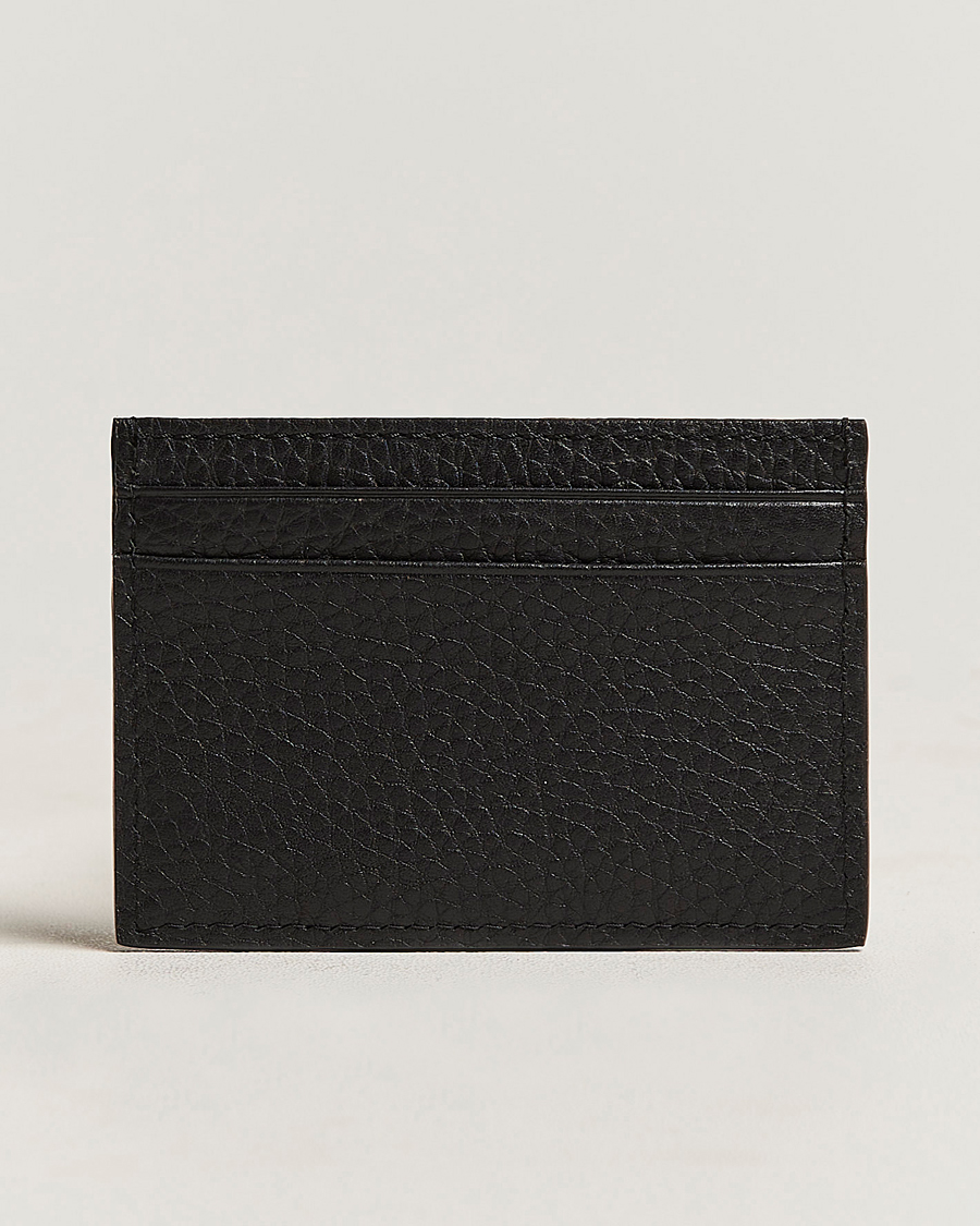 Herren | Tiger of Sweden Wharf Cow Leather Cardholder Black | Tiger of Sweden | Wharf Cow Leather Cardholder Black
