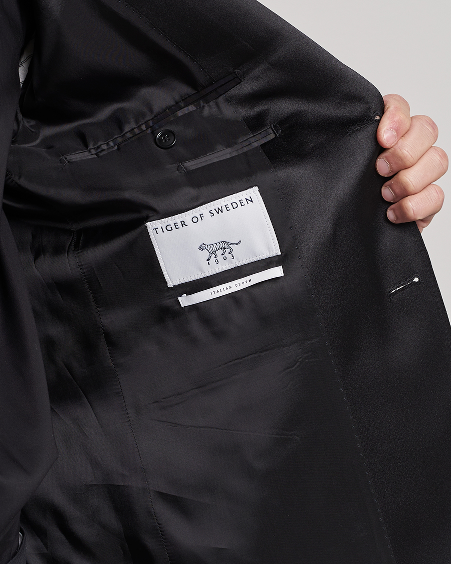 Herren | Sakkos | Tiger of Sweden | Justin Tuxedo Blazer Black