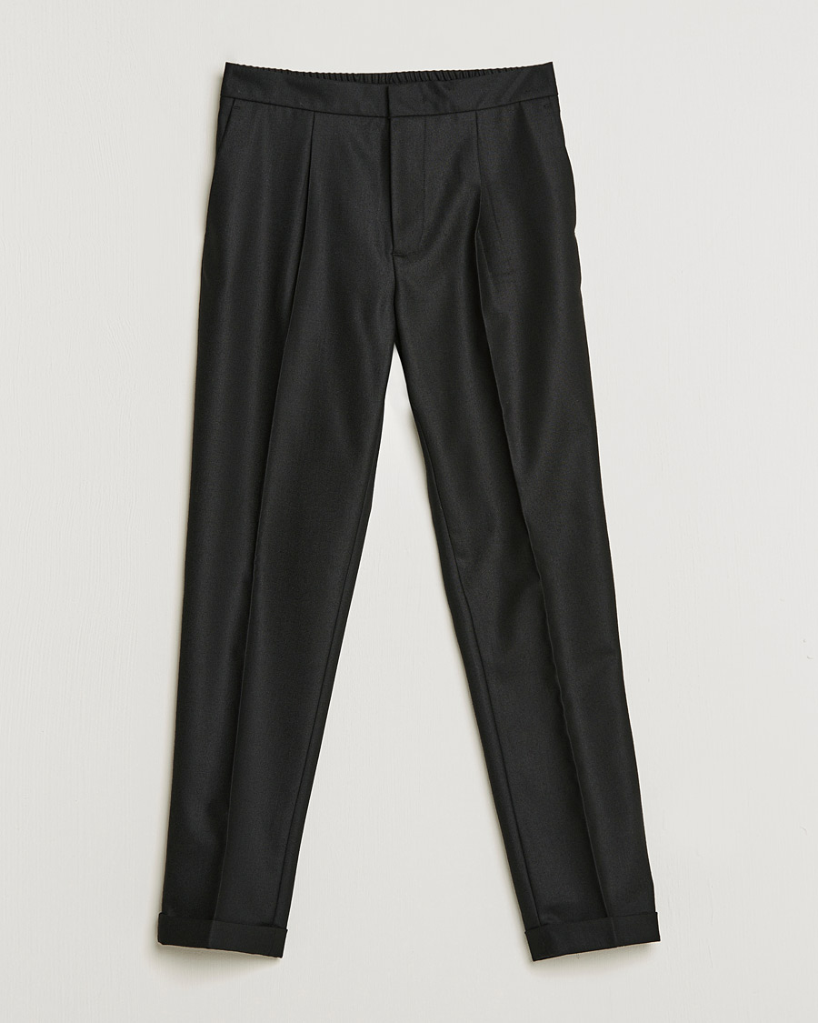 Herren | Hosen | J.Lindeberg | Sasha Wool Twill Pants Black