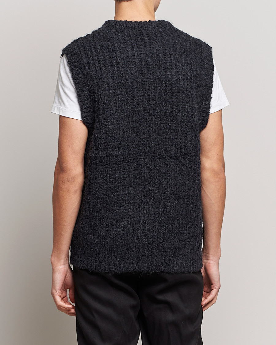 Herren | Pullover | J.Lindeberg | Alfons Wool Slipover Black