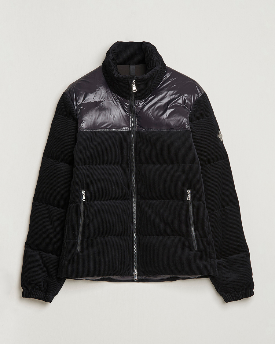 Herren | Jacken | J.Lindeberg | Baker Cord Down Jacket Black
