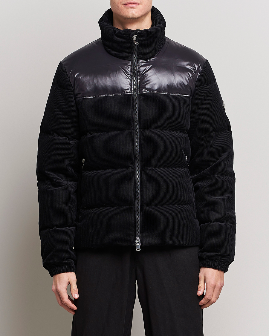 Herren | Jacken | J.Lindeberg | Baker Cord Down Jacket Black