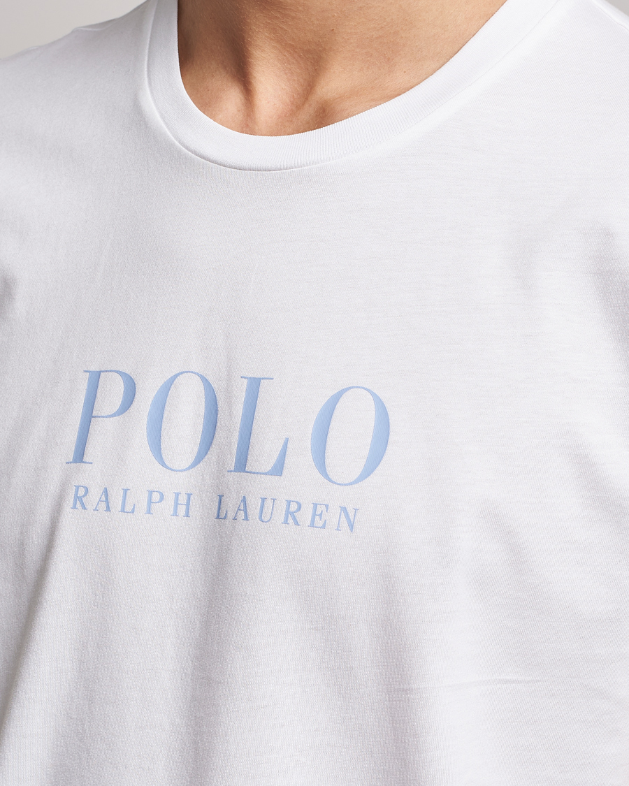 Herren | T-Shirts | Polo Ralph Lauren | Cotton Logo Crew Neck T-Shirt Austin Blue