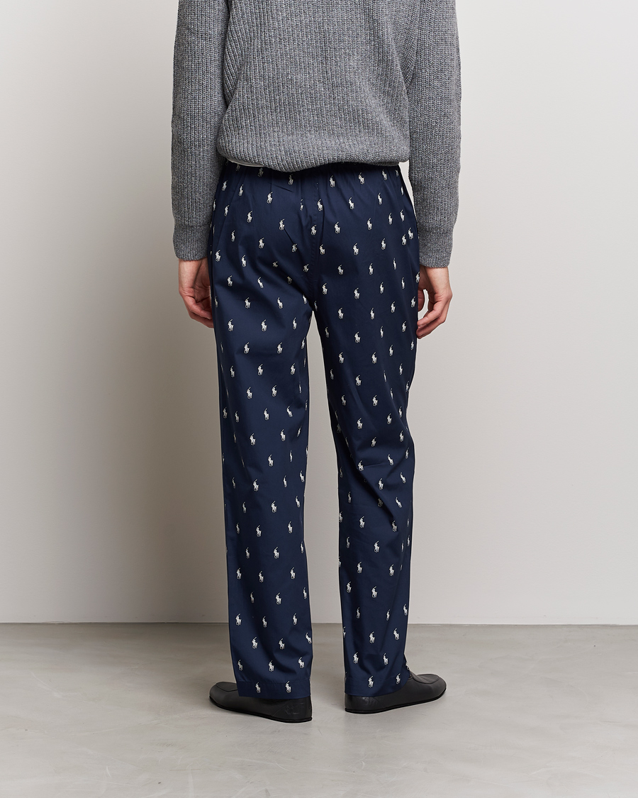 Herren | Schlafanzüge & Bademäntel | Polo Ralph Lauren | Cotton Printed Pony Pyjama Pants Navy