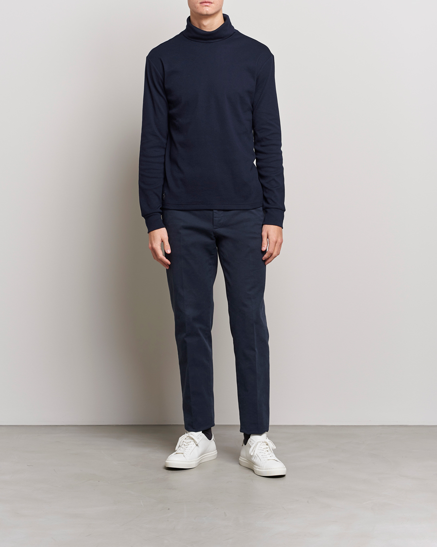 Herren | Pullover | Polo Ralph Lauren | Rib Knitted Polo Aviator Navy