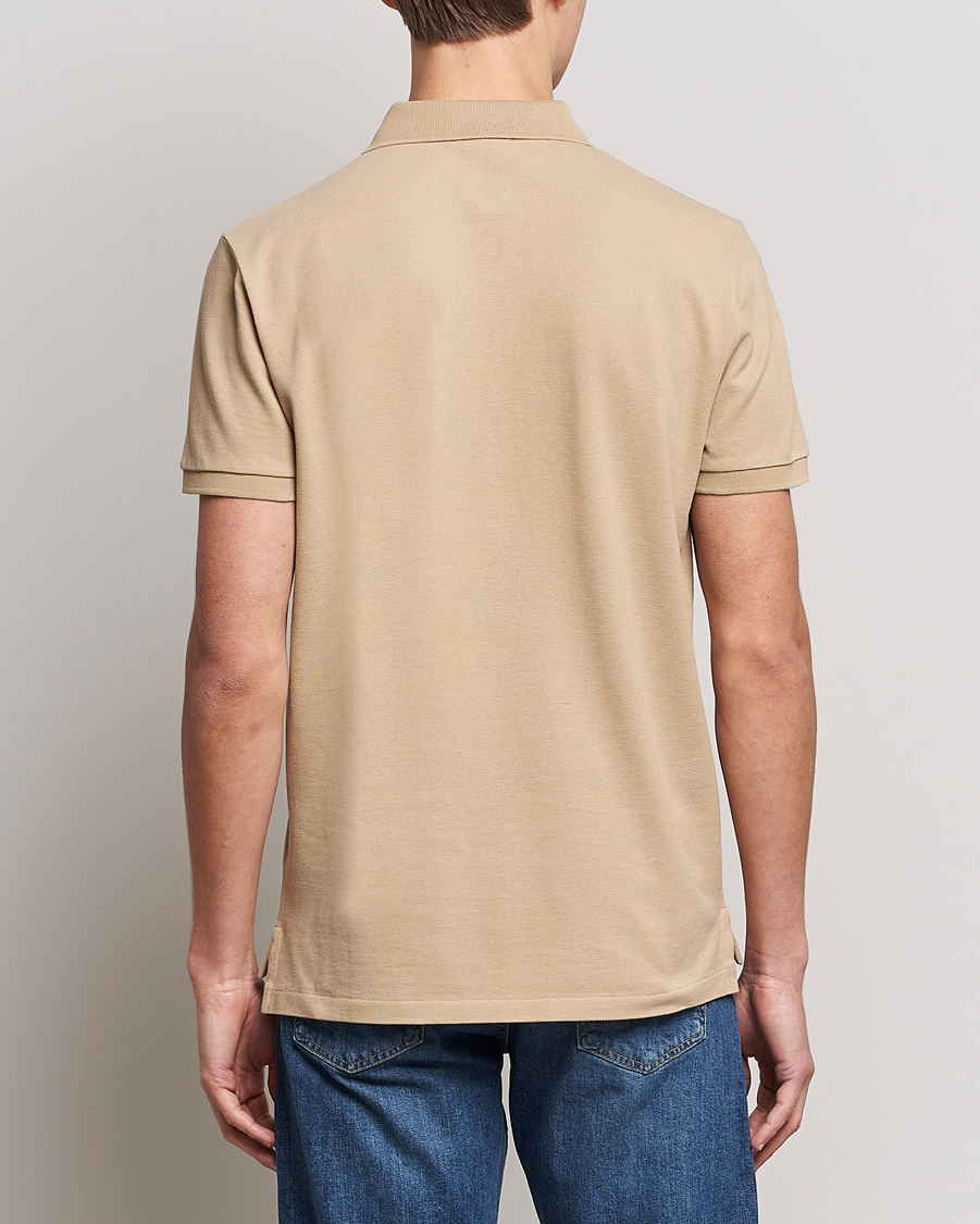 Herren | Poloshirts | Polo Ralph Lauren | Custom Slim Fit Polo Coastal Beige