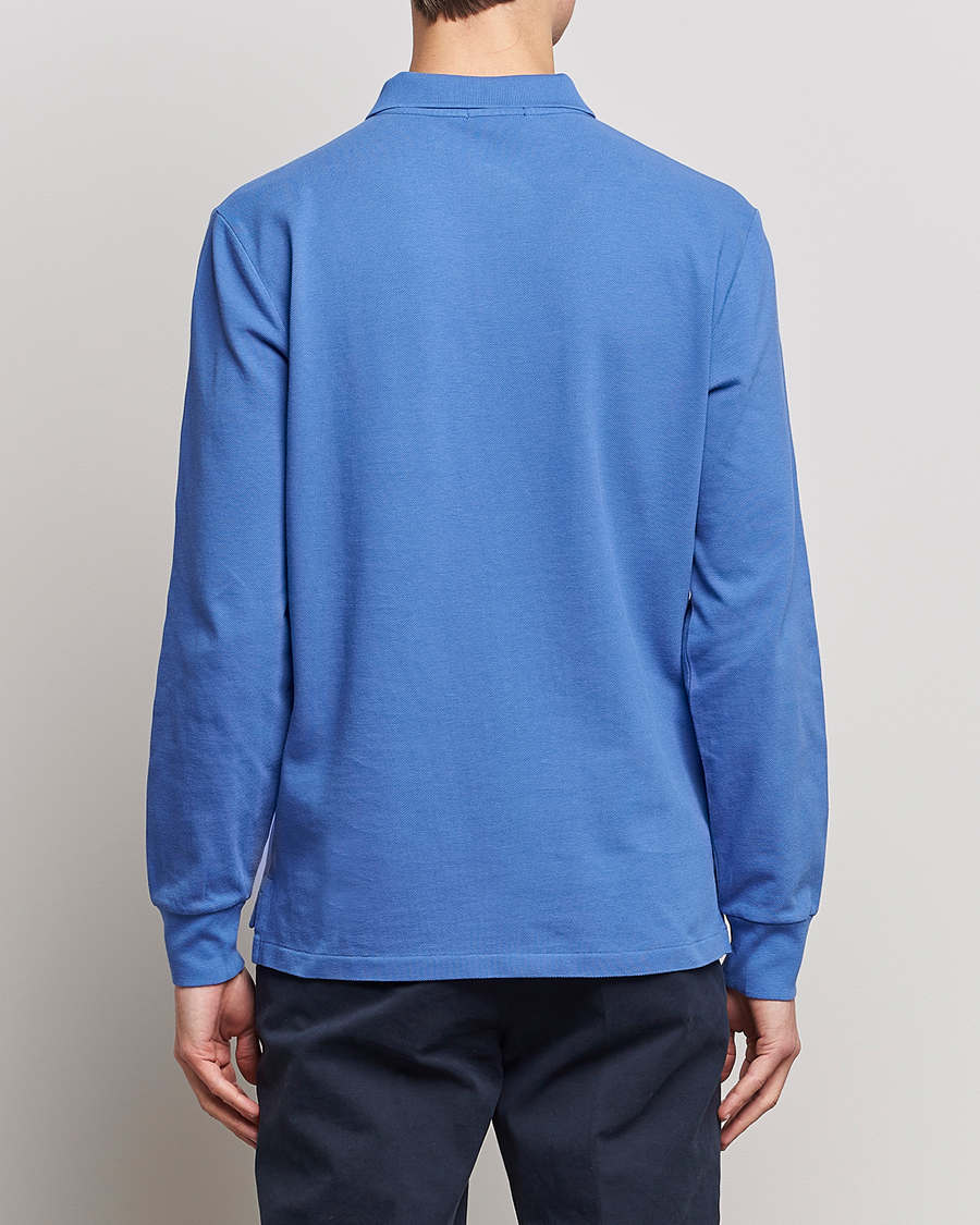 Herren | Pullover | Polo Ralph Lauren | Custom Slim Fit Long Sleeve Polo Maidstone Blue