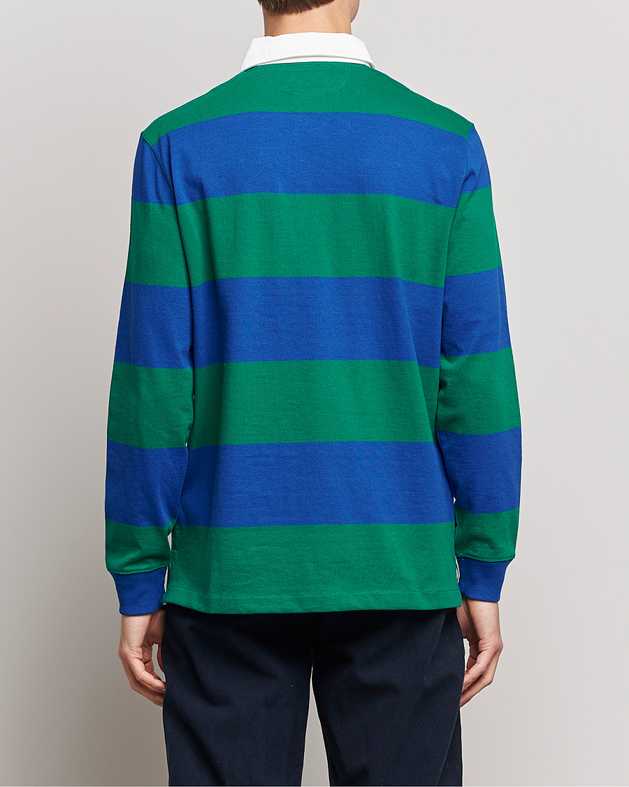 Herren | Pullover | Polo Ralph Lauren | Jersey Striped Rugger Blue/Green